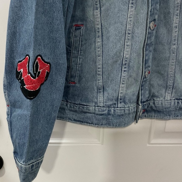 True religion JESSE SN PATCH Trucker Jacket. - Picture 4 of 6